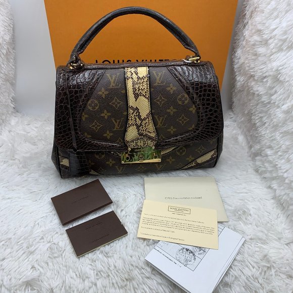 ❌SOLD❌ Louis Vuitton Alligator Monogramissime bag - Picture 2 of 15